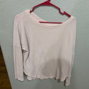 Aeropostale light pink sweater